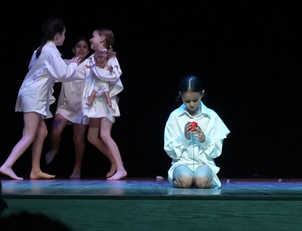 Показ хореографической миниатюры